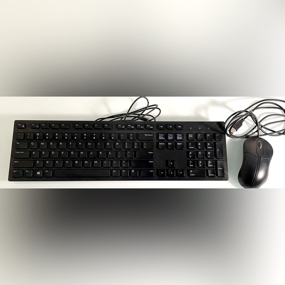 Dell USB Keyboard & Mouse Combo - Picture 1 of 4
